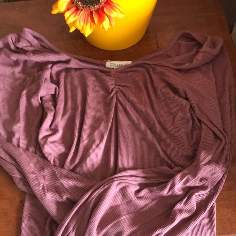Mauve Billabong Soft long sleeve tee